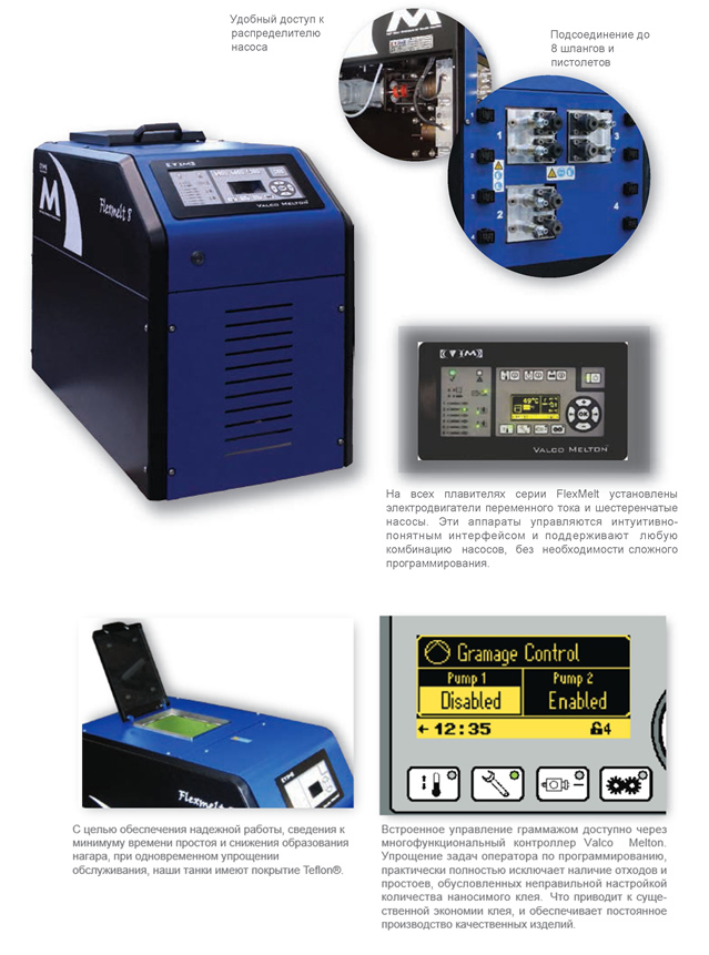 Плавители серии flexmelt